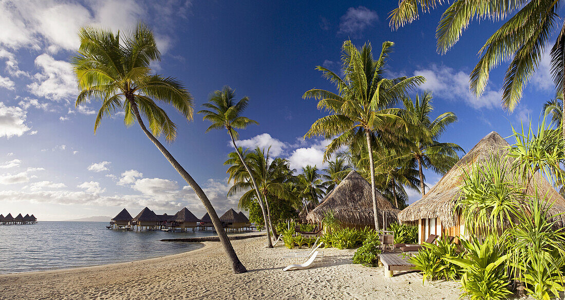 Matira beach, Bora Bora island, Society Islands, French Polynesia (May 2009)