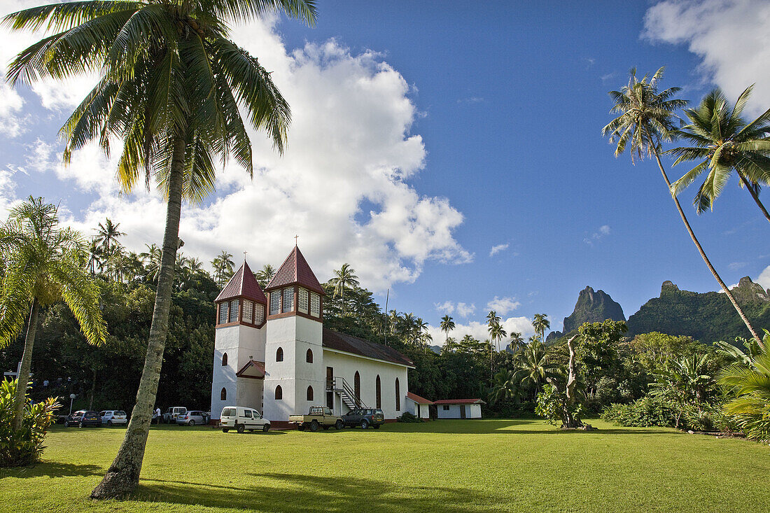 Haapiti Church, Moorea, Society Islands, French Polynesia (May, 2009)