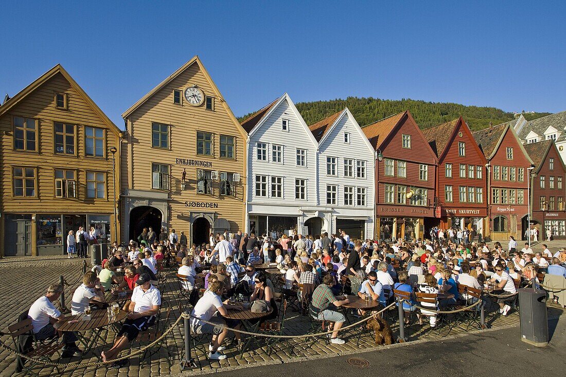 Hanseatic Houses, Bryggen, Bergen, Norway