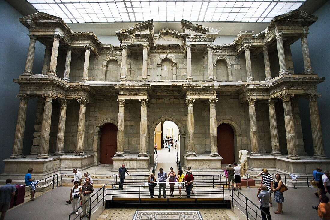 Market Gate of Miletus in Pergamon Museum, Berlin, Germany