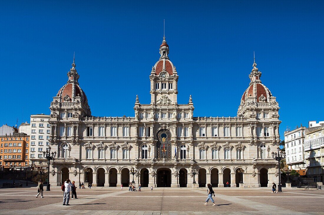 City Hall, La Coruña, Galicia, Spain (September 2009)