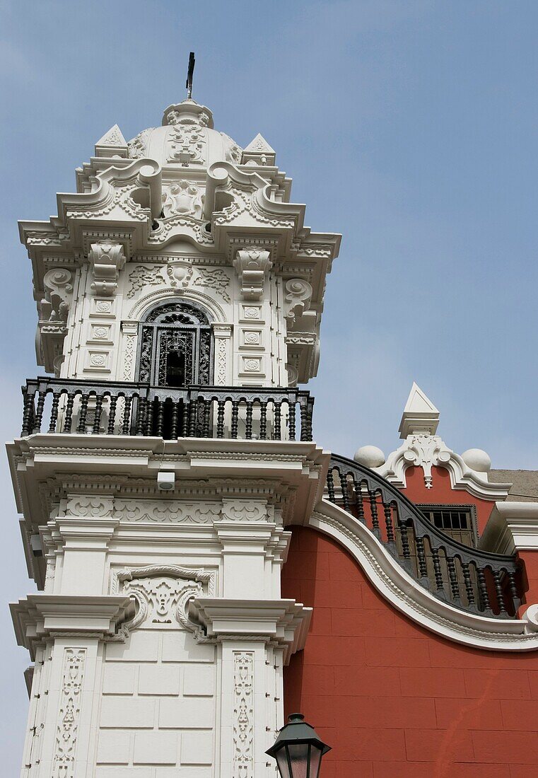 Peru. Lima city. Church of San Marcelo.