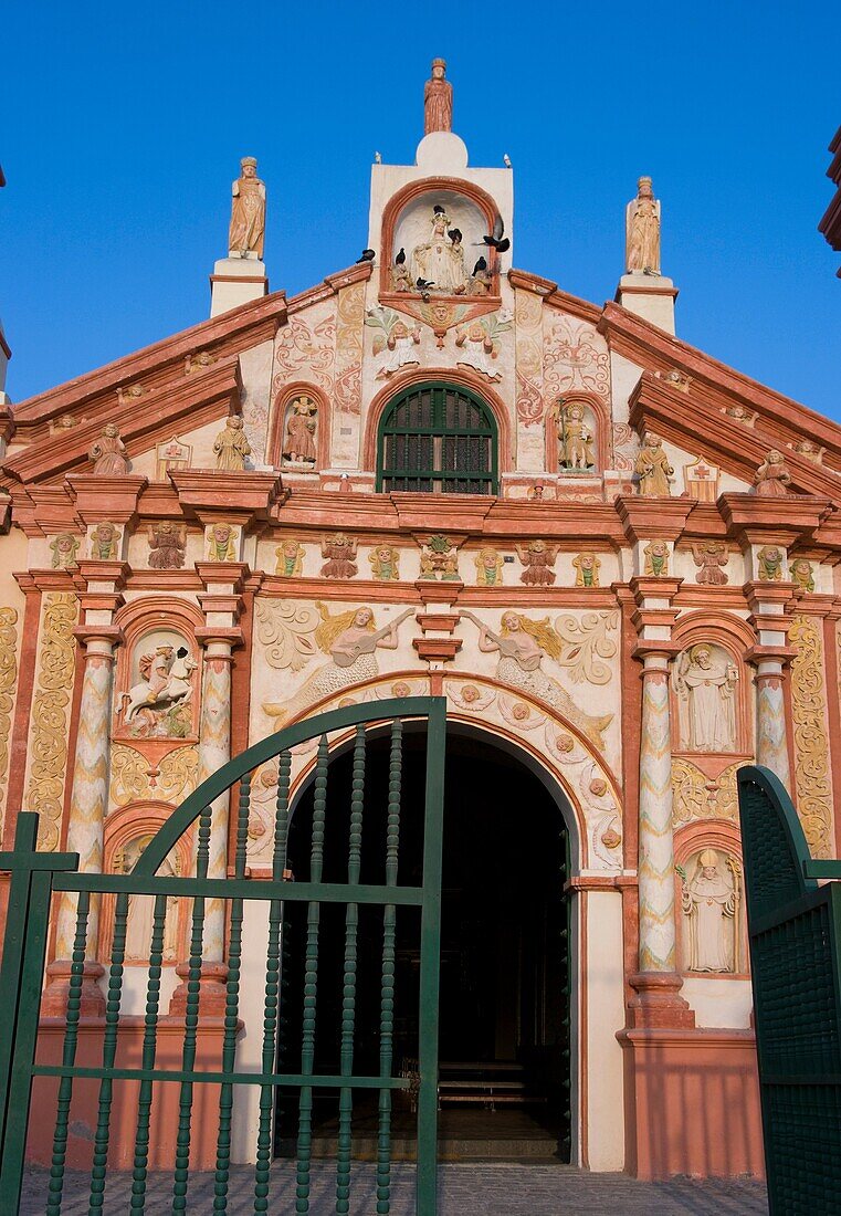 Peru. Trujillo city. Church of Señor de Huamán.