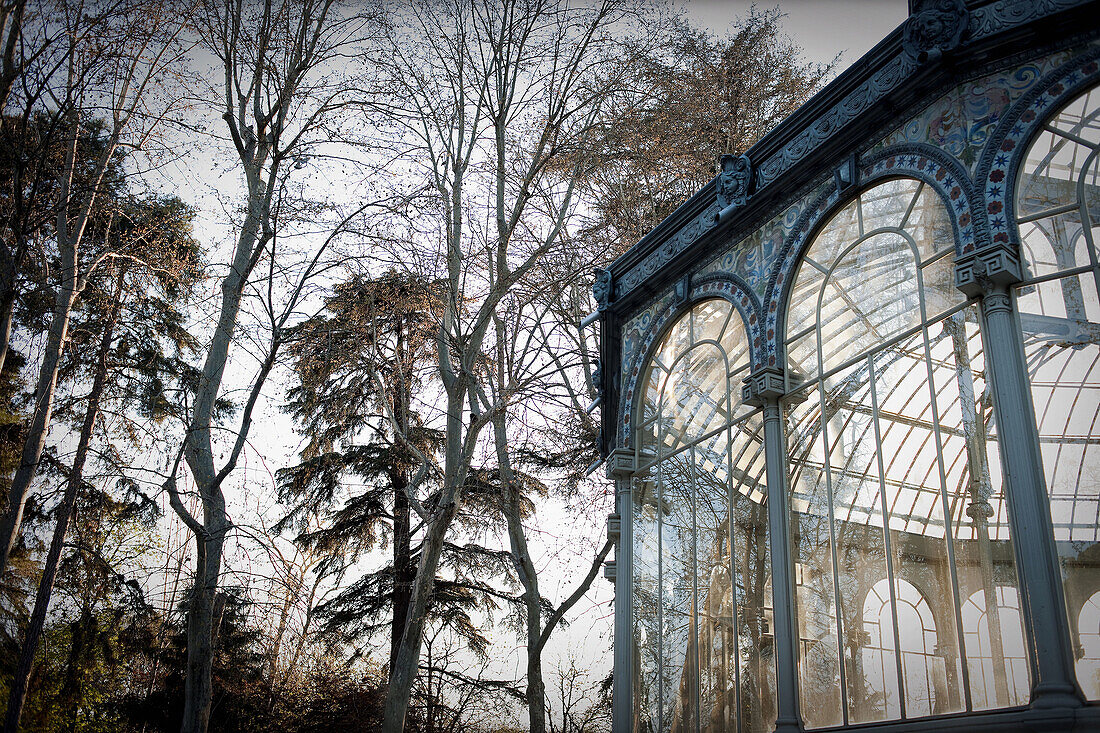 Palacio de Cristal, Parque del Retiro, Madrid, Spain