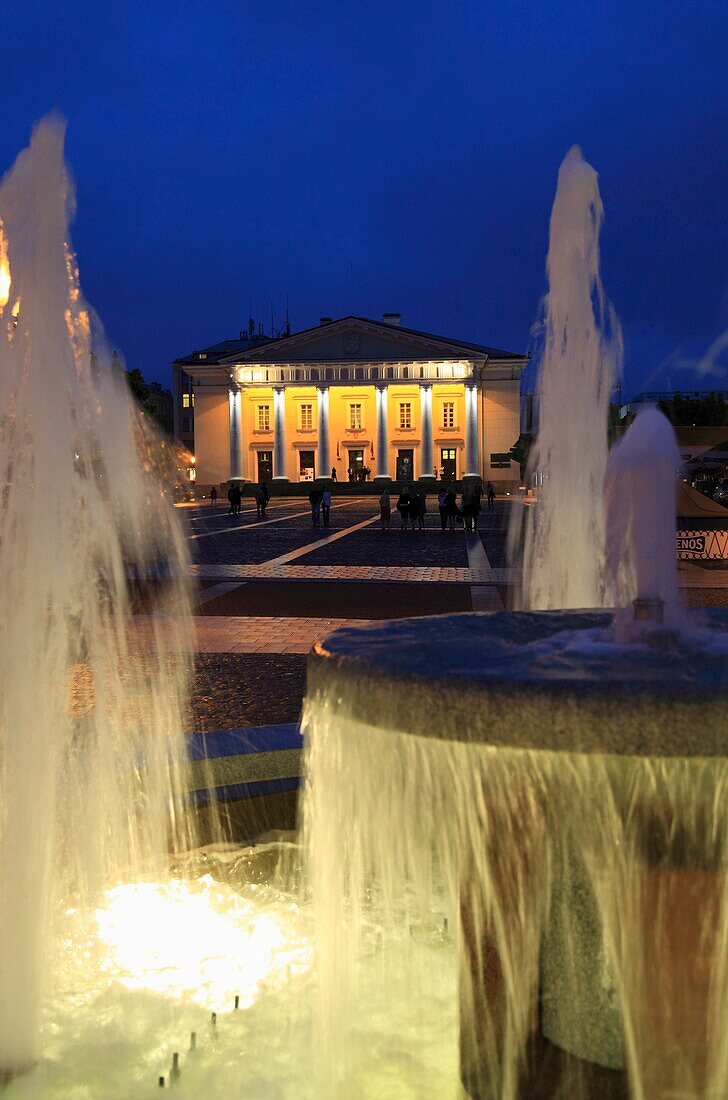 Town Hall Square, Vilnius, Lithuania