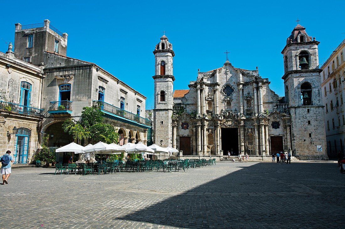 San Cristobal Cathedral. Havana Vieja District. Havana. Cuba.