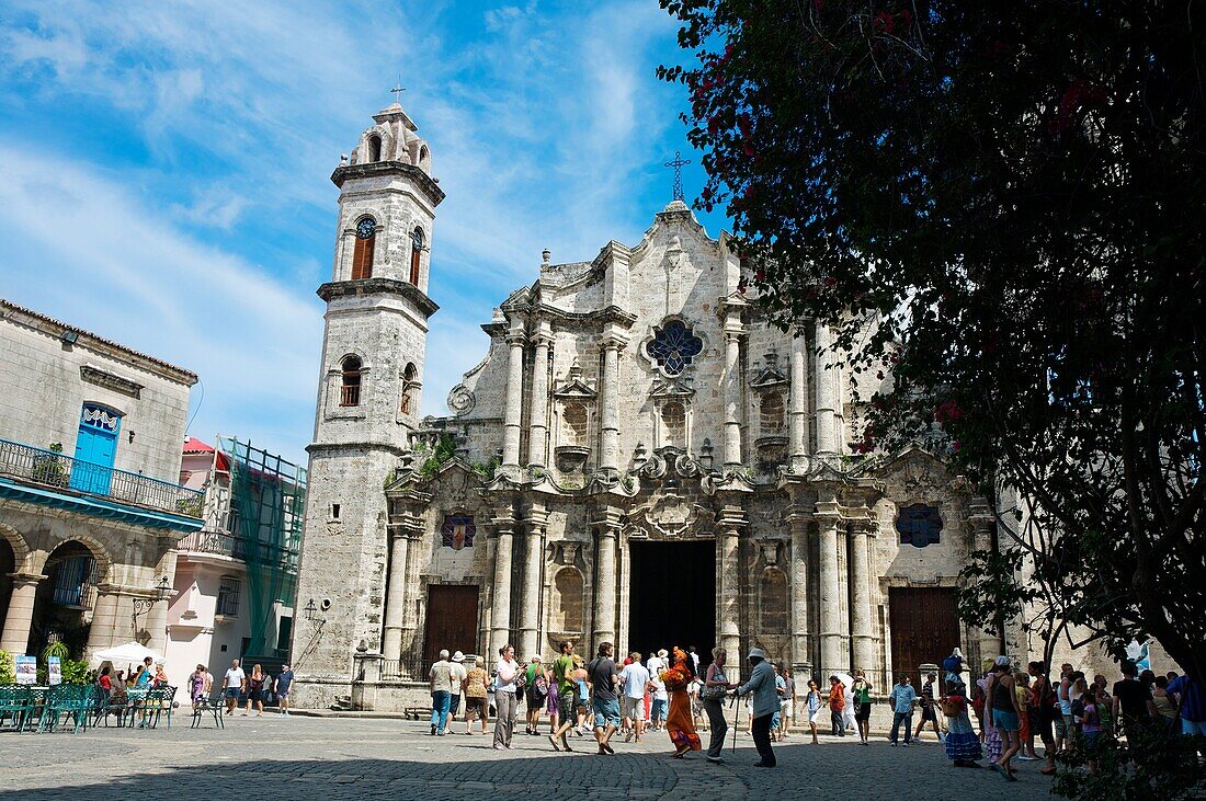 San Cristobal Cathedral. Havana Vieja District. Havana. Cuba.