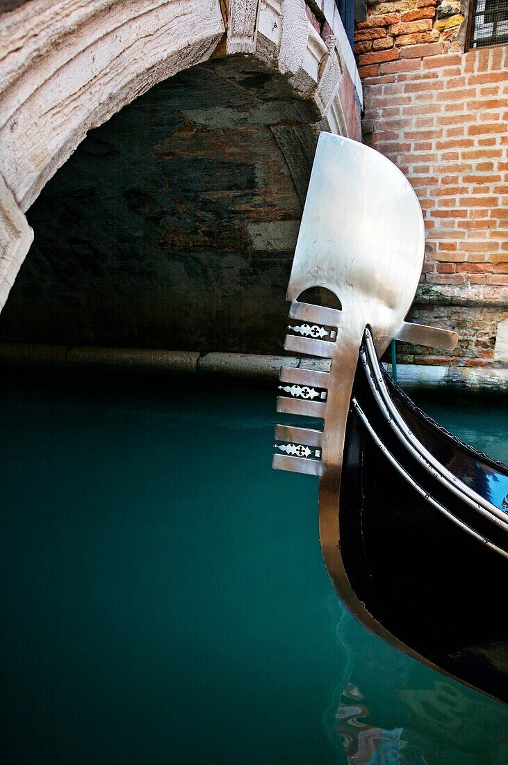 Gondola. Venice. Veneto. Italy.