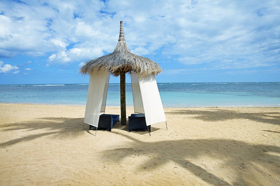 Beach. Las Terrenas. Samana Peninsula. Dominican Republic. West Indies. Caribbean.