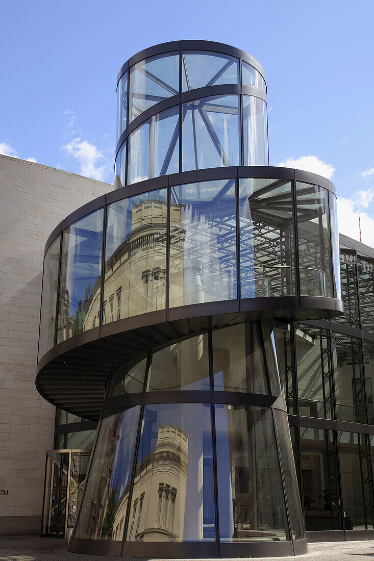 Germany, Berlin, German History Museum, IM Pei Building