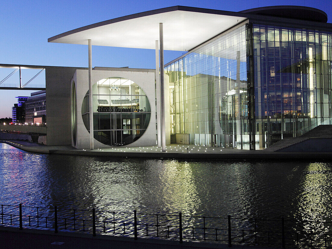 Germany, Berlin, Marie- Elisabeth-Lüders-Haus, parliamentary library