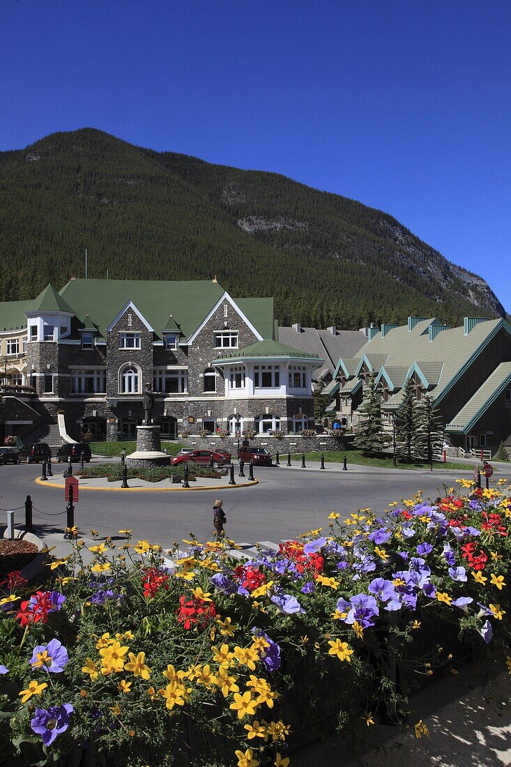Canada, Alberta, Banff National Park, Banff Springs Hotel