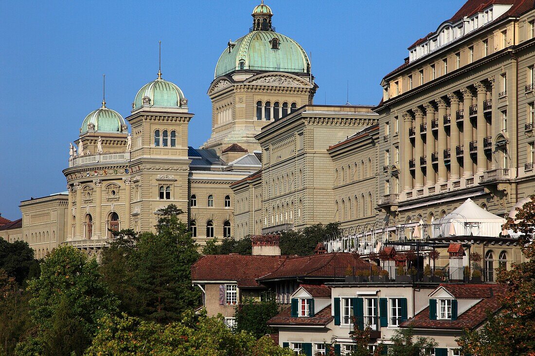 Switzerland, Berne, Bundeshaus, Parliament