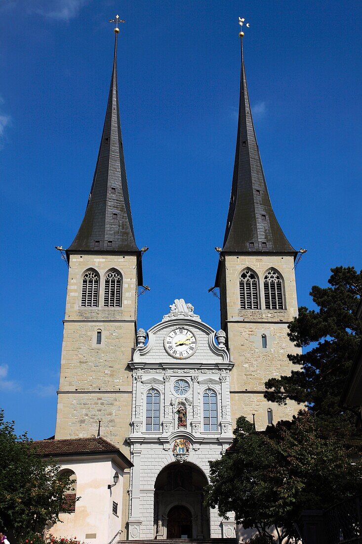 Switzerland, Lucerne, Luzern, St Leger Cathedral
