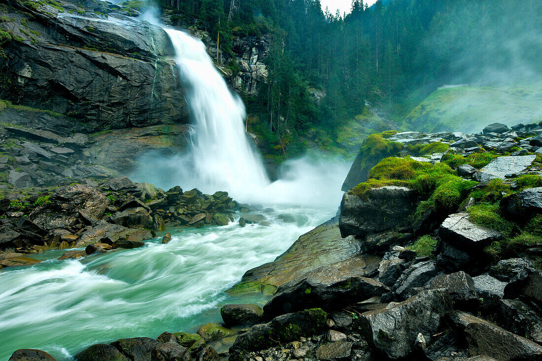 Cascades of Krimml, Krimml, Salzburger Land, Austria