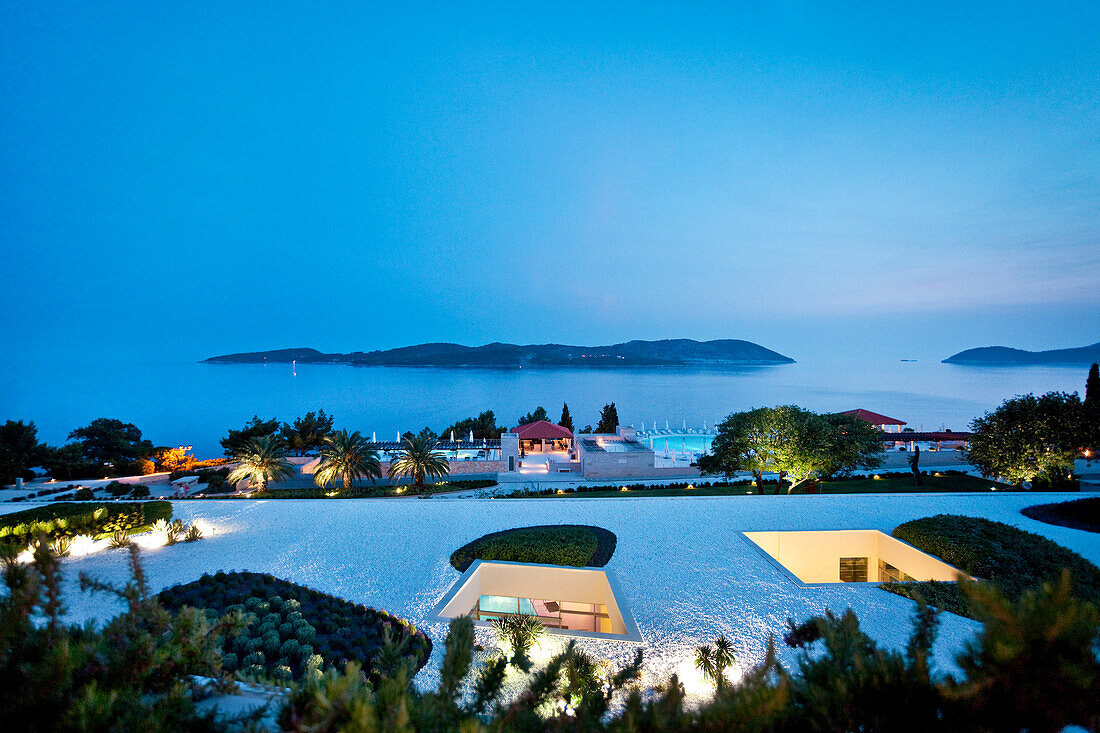 Blick vom Hotel Radisson Blu, Dubrovnik, Dalmatien, Kroatien