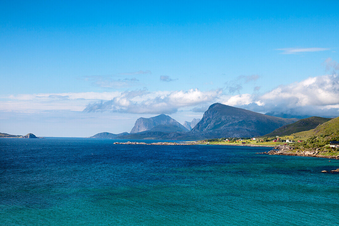 Nappstraumen, Vestvågøya island, Lofoten Islands, North Norway, Norway