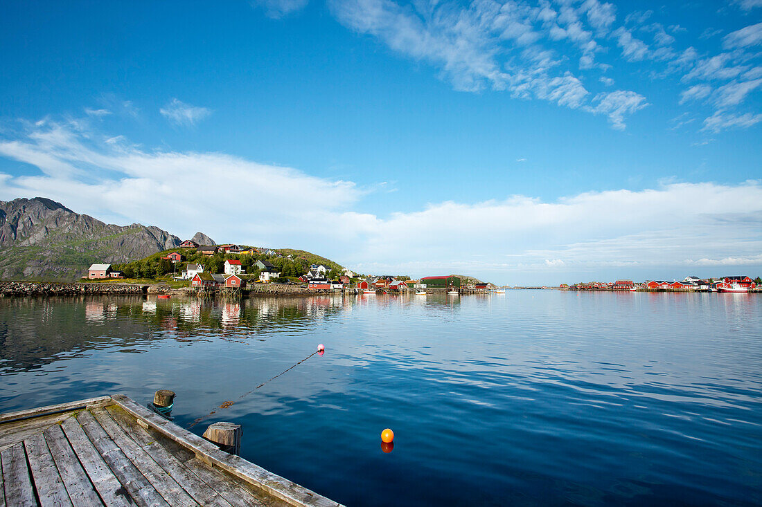 Reine village, Moskenesoya, Lofoten Islands, North Norway, Norway