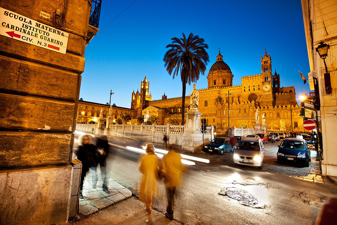 Kathedrale, Palermo, Sizilen, Italien, Europa