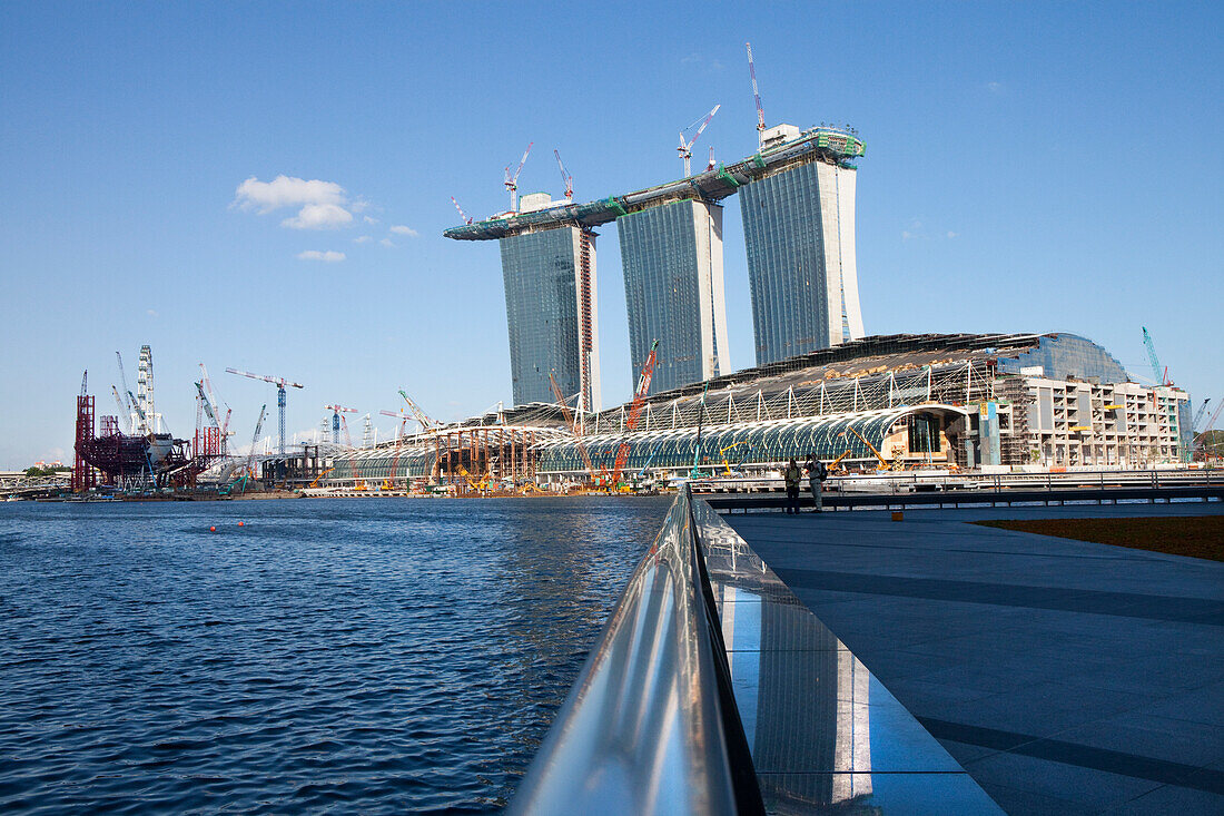 Marina Bay Sands, Resort mit Casino, Singapur, Asien