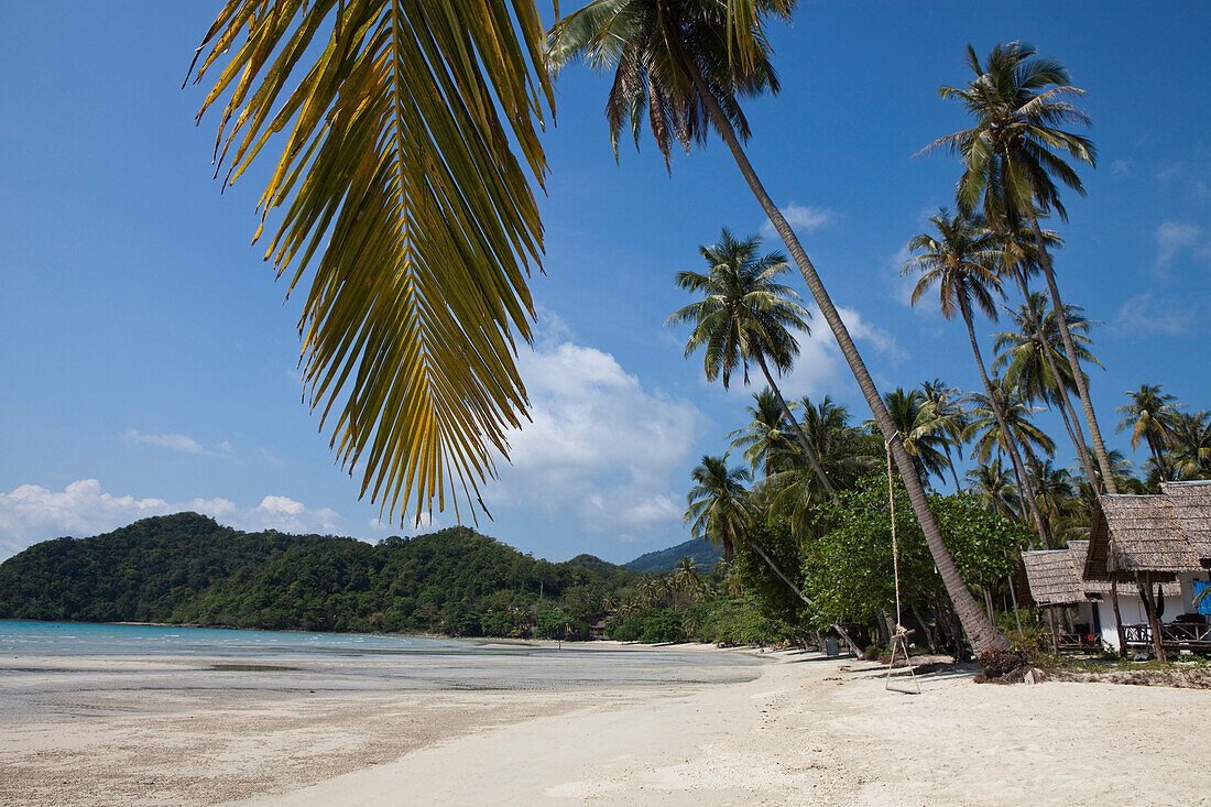 Long Beach on Koh Chang Island, Trat Province, Thailand, Asia
