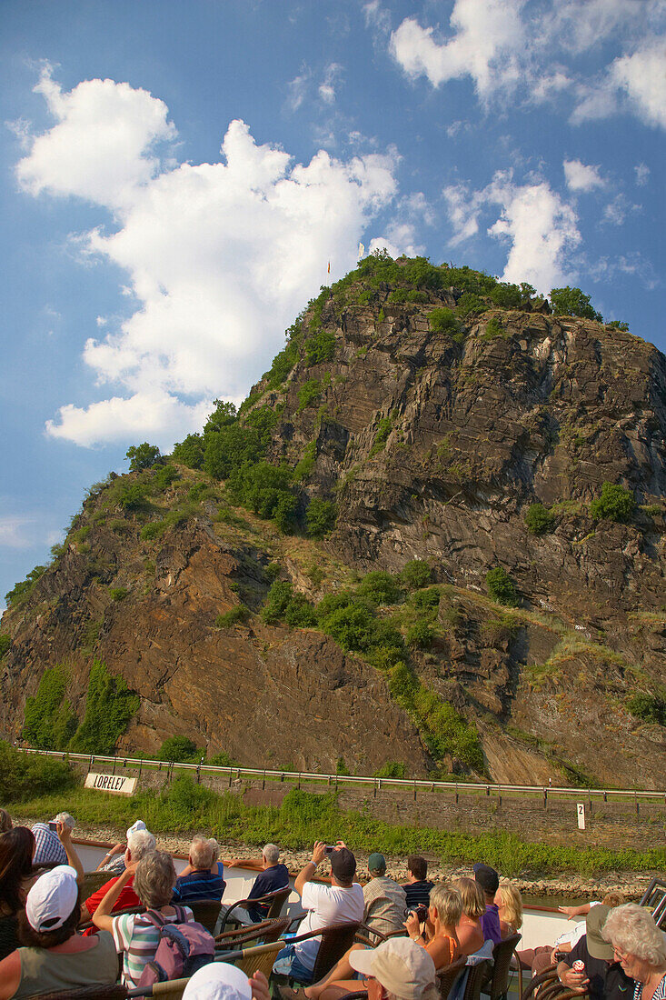 Lorelei rock, Rhineland-Palatinate, Germany