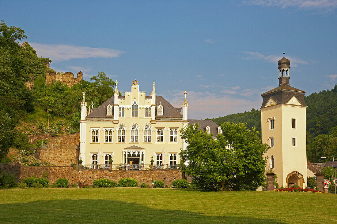 Sayn castle and park, Sayn, Bendorf, Rhineland-Palatinate, Germany