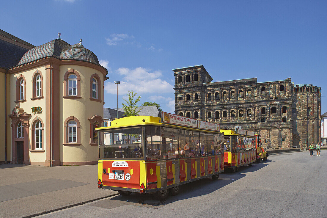 Porta Nigra, Trier an der Mosel, Rheinland-Pfalz, Deutschland, Europa