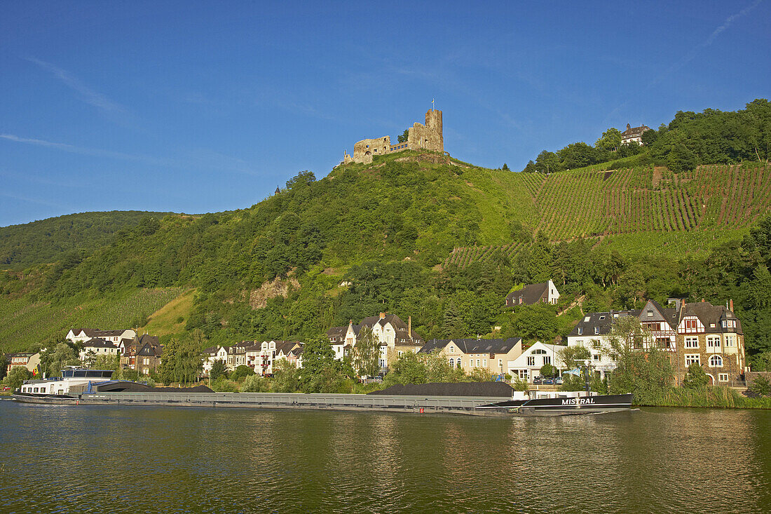 Burg Landshut, Bernkastel-Kues, Mosel, Rheinland-Pfalz, Deutschland, Europa