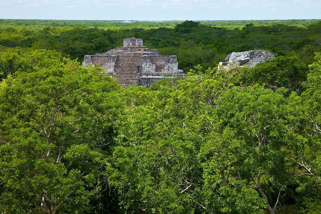 Yacimiento Arqueológico Maya de Ek Balam Estado de Yucatán, Península de Yucatán, México, América