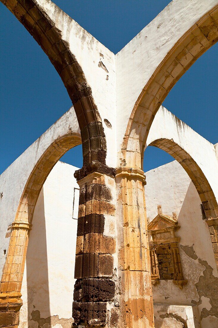 Convento franciscano Pueblo Betancuria Isla Fuerteventura Pronvincia Las Palmas Islas Canarias España