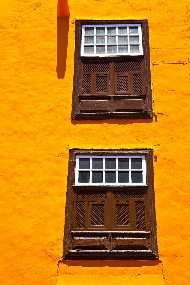 Arquitectura tradicional Ciudad Santa Cruz de la Palma Isla La Palma Provincia Santa Cruz Islas Canarias España