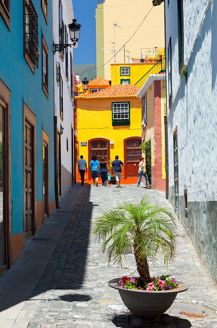 Arquitectura tradicional Ciudad Santa Cruz de la Palma Isla La Palma Provincia Santa Cruz Islas Canarias España