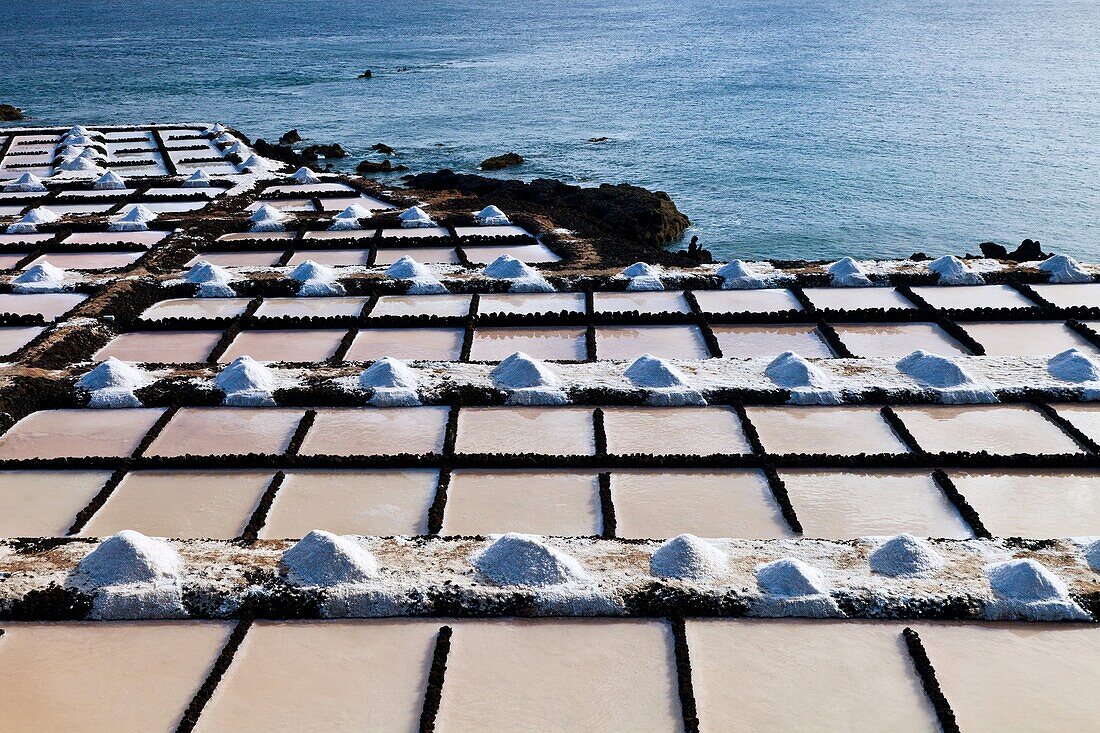 Salinas de Punta Larga Pueblo Fuencaliente Isla La Palma Pronvincia Santa Cruz Islas Canarias España