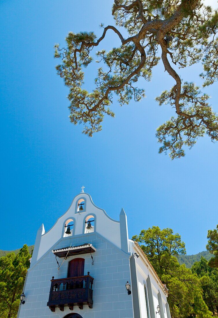 Ermita Virgen del Pino Parque Nacional de la Caldera de Taburiente Isla La Palma Provincia Santa Cruz Islas Canarias España