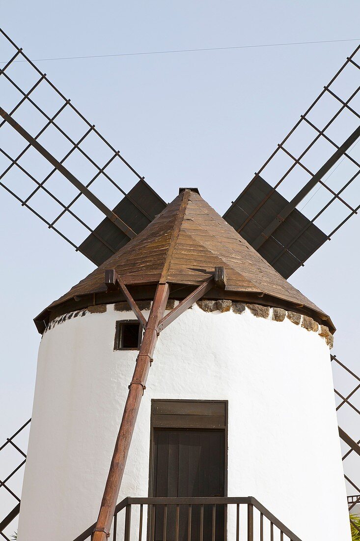 Molino de gofio de Antigua Pueblo de Antigua Isla Fuerteventura Provincia Las Palmas Islas Canarias España