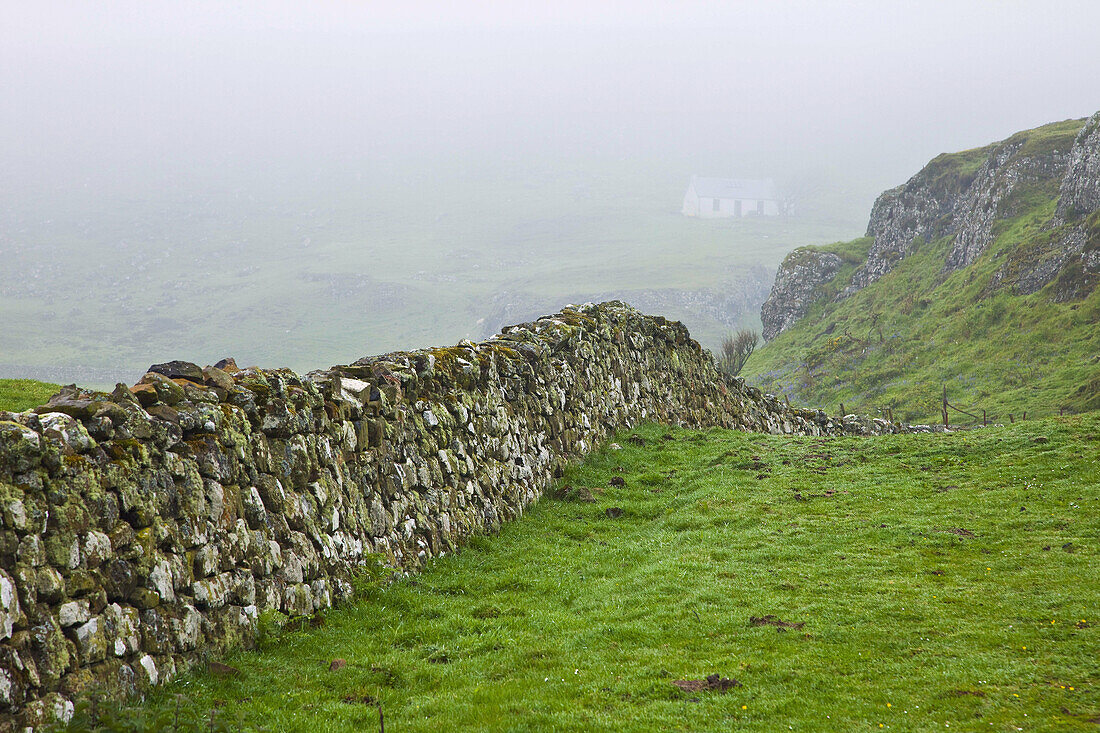 Rural landscape, Canna, Small Isles, Inner Hebrides, Scotland, UK