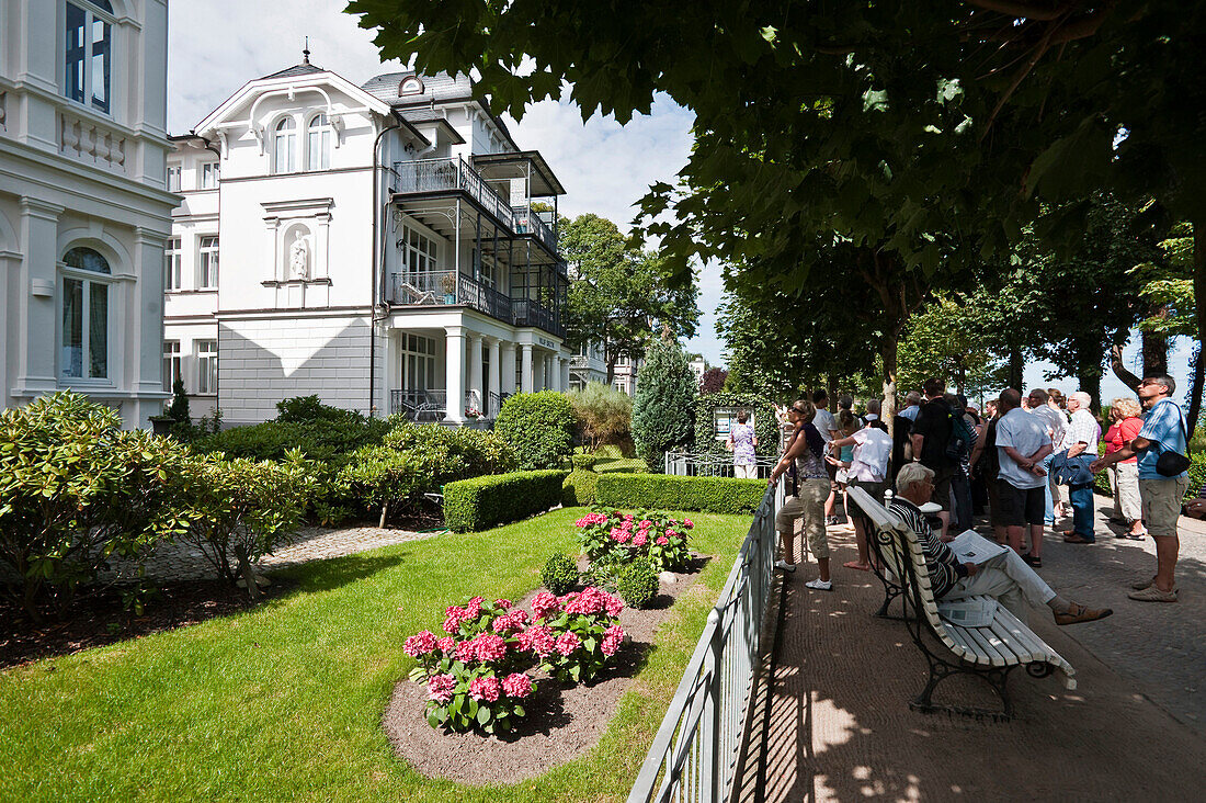 Ferienhäuser in Binz, Insel Rügen, Ostsee, Mecklenburg-Vorpommern, Deutschland