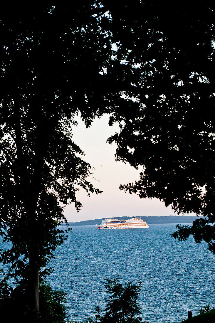 Schiff Aida, Sassnitz, Insel Rügen, Ostsee, Mecklenburg-Vorpommern, Deutschland