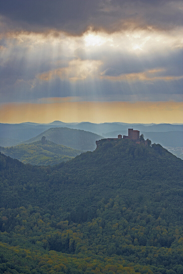 Trifels castle, Anebos castle, Annweiler, Rhineland-Palatinate, Germany