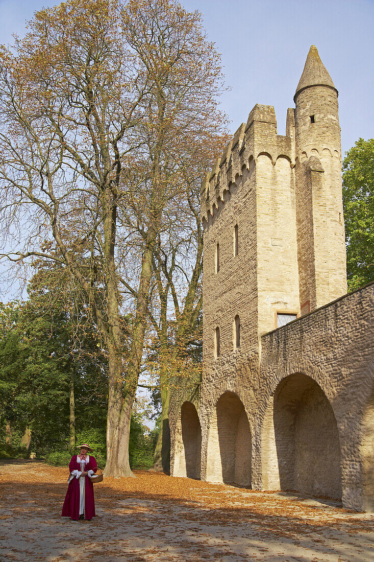 Stadtmauer, Speyer, Rheinland-Pfalz, Deutschland, Europa