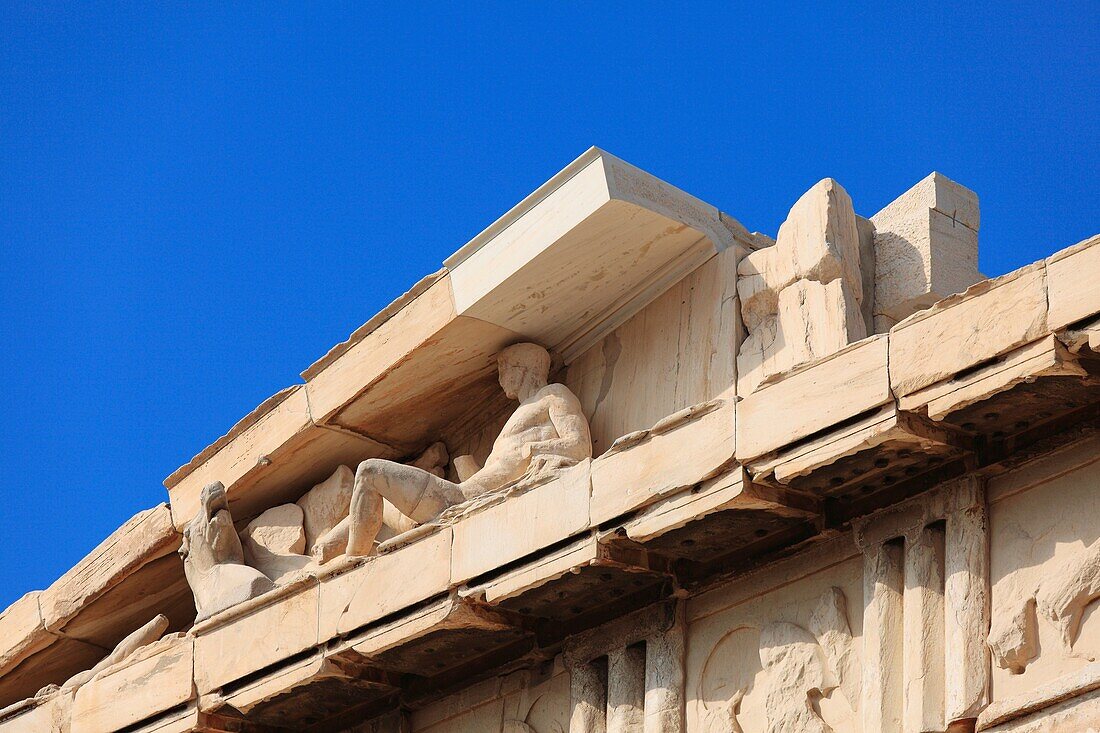 Parthenon in the Acropolis, Athens. Greece