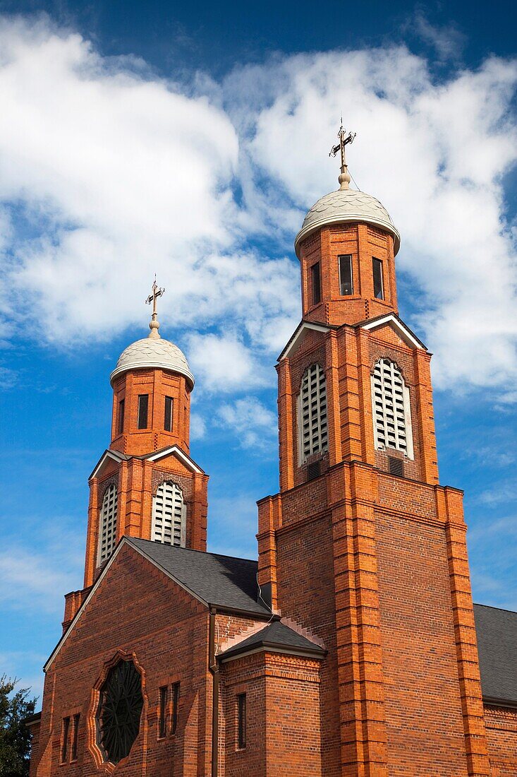 USA, Louisiana, Cajun Country, Breaux Bridge, Crawfish Capital of the World, St Bernard Catholic Church