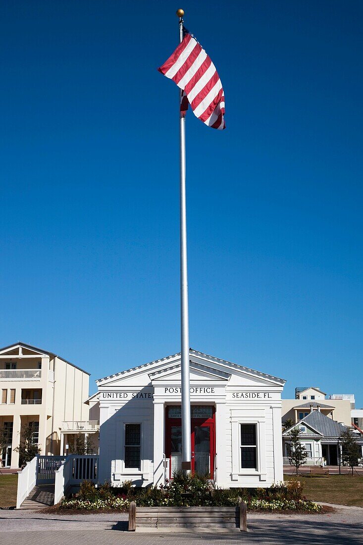 USA, Florida, Florida Panhandle, Seaside, post office