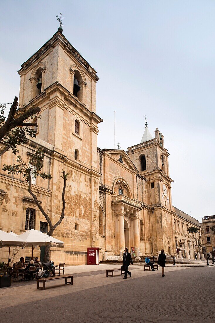 Malta, Valletta, St John's Co-Cathedral, exterior