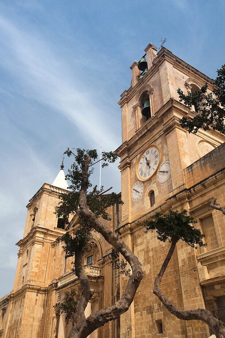 Malta, Valletta, St John's Co-Cathedral, exterior