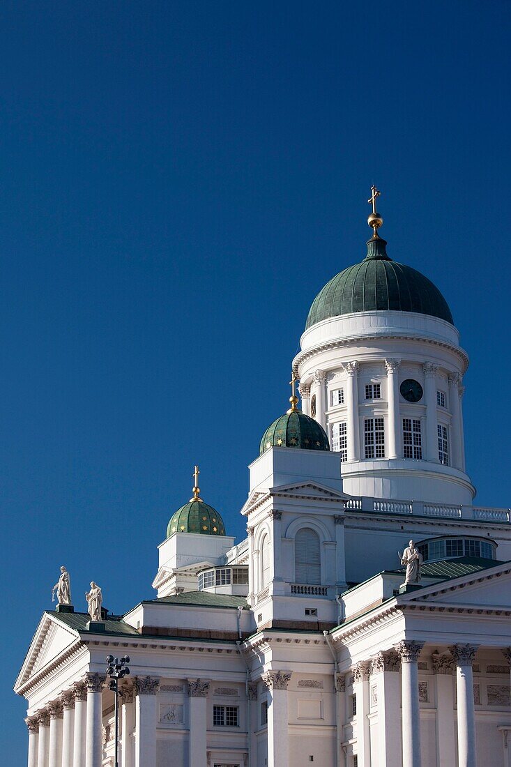 Finland, Helsinki, Senate Square, Senaatintori, Tuomiokirko, Lutheran Cathedral