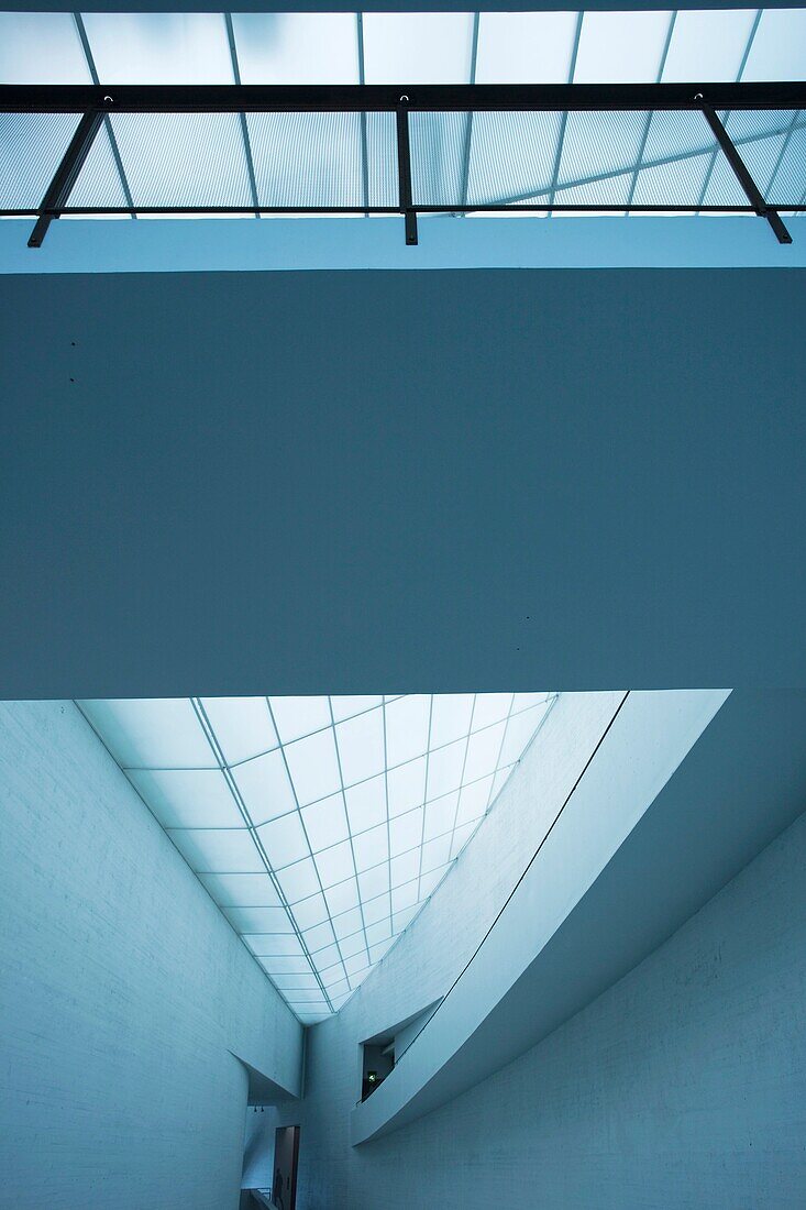 Finland, Helsinki, Museum of Contemporary Art Kiasma, atrium interior