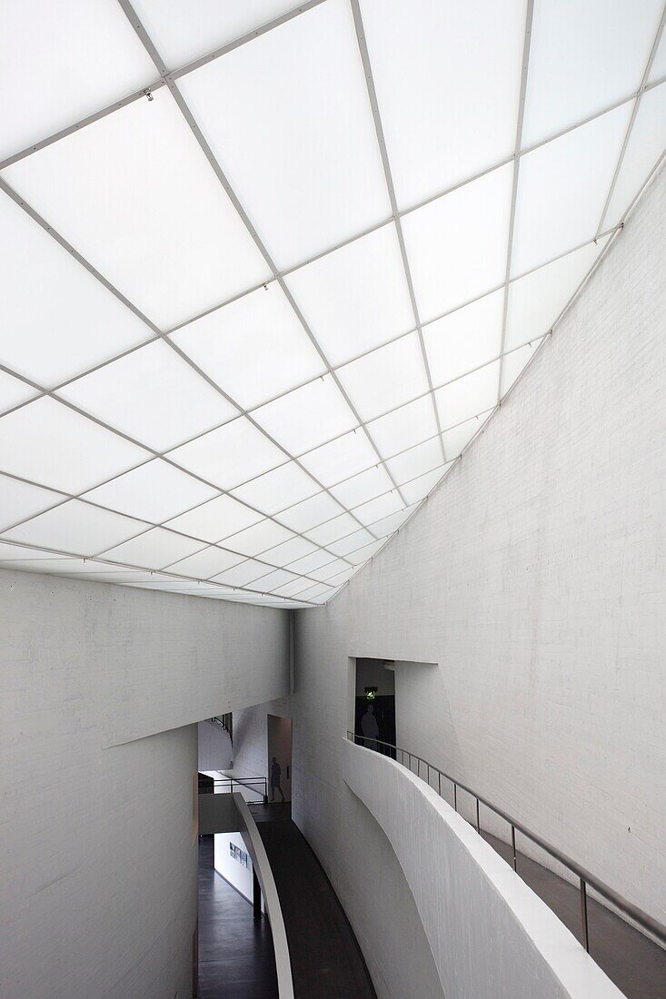 Finland, Helsinki, Museum of Contemporary Art Kiasma, atrium interior