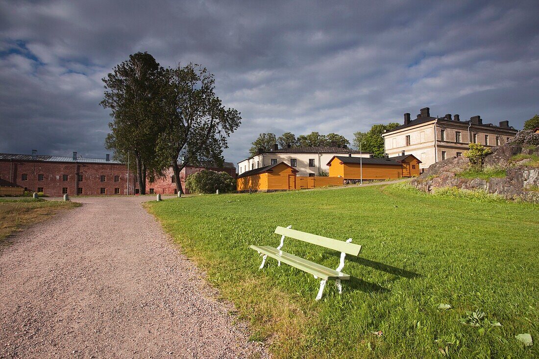 Finland, Helsinki, Suomenlinna-Sveaborg Fortress, fortress landscape